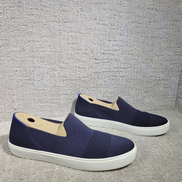 Rothy’s The Sneaker Maritime Lattice Slip On Shoes Women's Size US 10, 11 - Picture 1 of 12